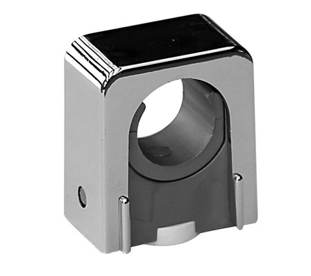 Faluplast Snap 14065 Rørklemme enkel 18-22 mm, krom, Installasjon