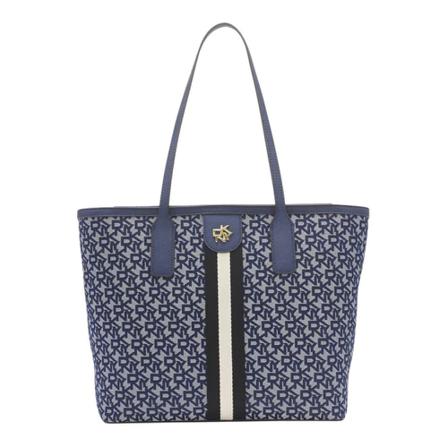 Dkny, Tote Bags Blauw, Dames, Maat:ONE Size
