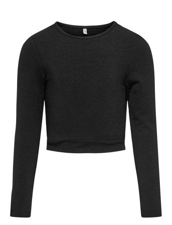 Kogroma L/S Short Cut Out Top Box Jrs Black Kids Only