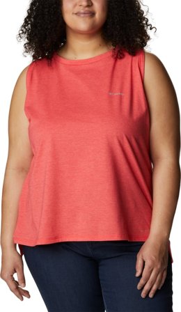 Columbia Montrail Women ́s Sun Trek Tank Women short-sleeved sweaters Red XL