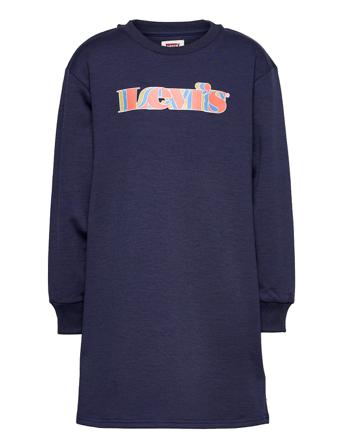 Lvg Ls Fleece Dress Dresses & Skirts Dresses Casual Dresses Long-sleeved Casual Dresses Lilla Levi's