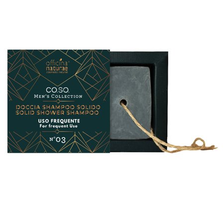 Officina Naturae CO.SO. Men's Collection DOCCIA SHAMPOO SOLIDO USO FREQUENTE N. 03 50g Uomo - Shampoo Uso Frequente