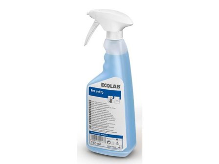 ECOLAB Fönsterputs Per Vetro 750ml - Lyreco - Städ och hygien - Fönsterrengöring - Fönsterputsmedel