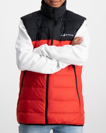 Sail Racing JR SPRAY DOWN VEST Rood Vesten Jongens - Kids Brand Store