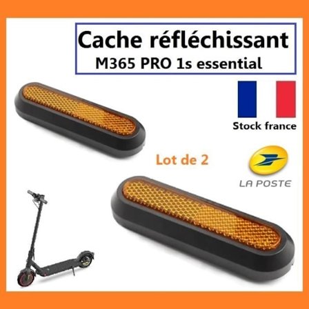 Reflekterende deksel for baksiden av Xiaomi M365 Pro 1s elektrisk sparkesykkel, essensiell latekshjulbeskyttelse, Xiaomi sett med 2