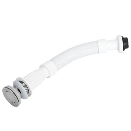 37mm Kökshandfat Enkelt avloppsrör Luktsäkert S Böj Vatten Nedströmningsrör Köksdiskbeslag