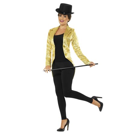 Glitrende Pallietblazer Guld