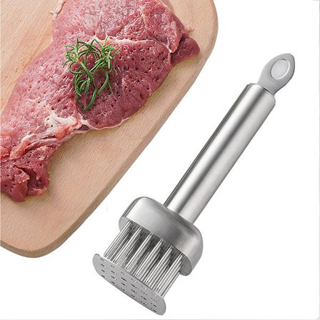 Kød Mørner Værktøj, Rustfrit Stål Kød Mørner Maskine til Madlavning i Køkkenet til Mørning af Kylling, BBQ, Marinade