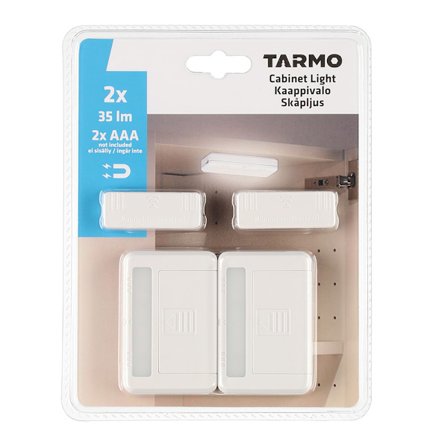Paristokäyttöinen kaappivalaistus - 2 kpl