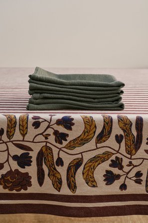 Jotex - Serviett 4-pakning Grønn - GLORIA - Kjøp Servietter hos Jotex