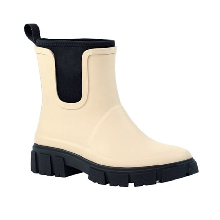Lazy Dogz Dam/Dam Lake Ankle Wellington Boots 4 UK Cream