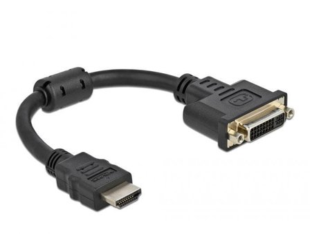 Delock video adapter - HDMI / DVI - 20 cm