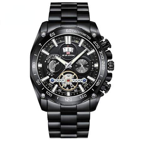 Luminous Trendy Student Ure Men's Tourbillon Mekanisk Ur (ikke-automatisk)