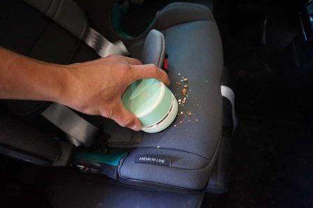 PEACH Tischstaubsauger Mini schwarz