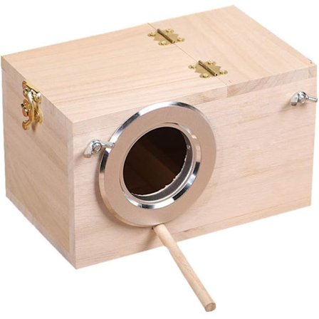 Papegøje Redekasse, Kakadue Opdrætsbur, Fuglebur, Varmt Træ