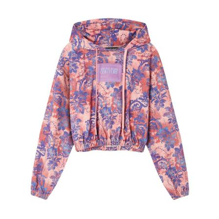 Versace Jeans Couture - Hoodies - Rosa - Dam - Storlek: S, Dam, Storlek: S