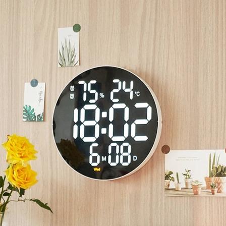 Monitoiminen 10 tuuman LED pyöreä suuri näyttö Digital Livin, ZQKLA