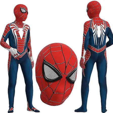 Spiderman Kostume Spiderman Dragt Cosplay Kostume Festdragt - Perfekt_YF