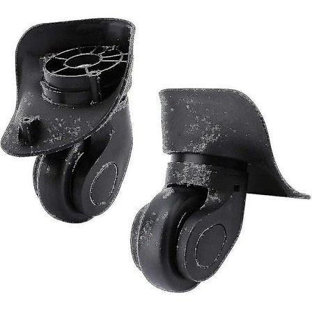 Universal Heavy Duty Silent Gummiudskiftningshjul Par Til Samsonite Platinium Kuffert Udskiftning Reparation