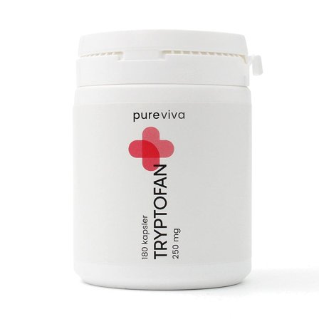 Pureviva Tryptofan 250 mg 180 kaps., Helse & Madvarer, Protein & Energi, Aminosyre