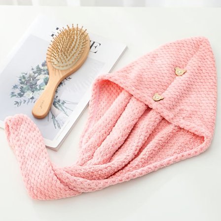 1 stk. Hurtigtørrende mikrofiber turban til kvinder