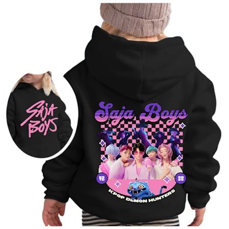 K-POP Demon Hunter Pige Gruppe Hættetrøje Efterår Ny Hættetrøje