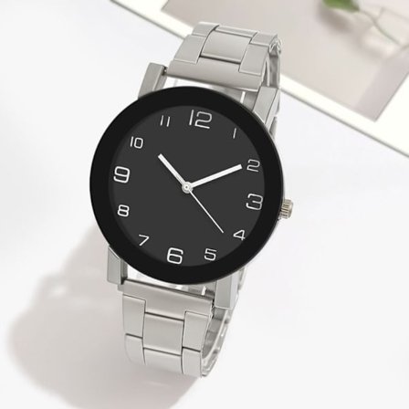 Quartz Watch Numbers Watch SVART