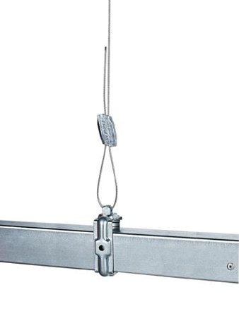 Gripple HF23FREXP Vaieroppheng 45 kg, varmforsinket 3 m x 2 mm, 10-pakning, Installasjonsmaterial