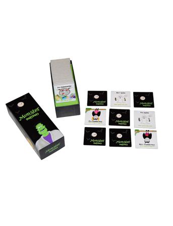 Monstermemo Toys Puzzles And Games Games Memory Multi/mönstrad Joker