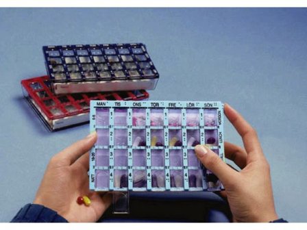 Ordinationskort till Dosett Medi 10/fp - Lyreco - Sjukvård och omsorg - Diagnos och behandling - Medicinering