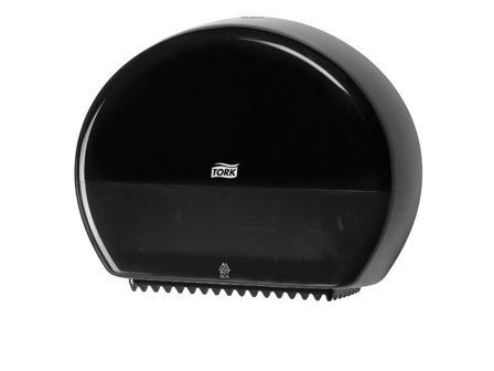 TORK Dispenser T2 Jumbo mini svart - Lyreco - Städ och hygien - Toalettpapper och torkpapper - Hållare - Toalettpapper rulle