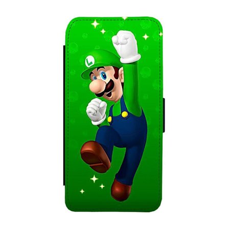 Super Mario Luigi iPhone 12/iPhone 12 Pro Flip Mobilfodral