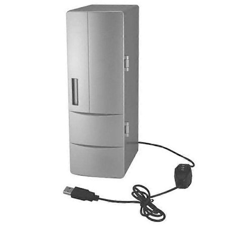 Portabel USB Mini Kyl Dual-Use ABS Mini Värme Kylskåp Dryckeskylare för Kontor