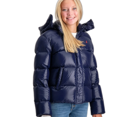 Mörkblå dunjacka från Ralph Lauren XS