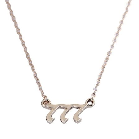 777 Kaulakoru Numero Kaulakoru Numerologia Korut Naisille Päällystetty Ruostumaton Teräs