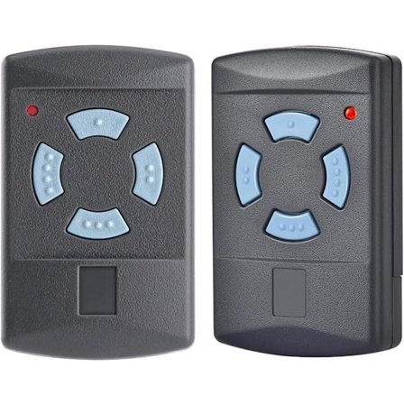 2PCS Universal Gate Remote Control HSM4 868 MHz, Gate Remote Control med 4 knapper Kompatibel Hörmann HS1, HS2, HS4, HSZ1, HSZ2, HSP4, HSD2