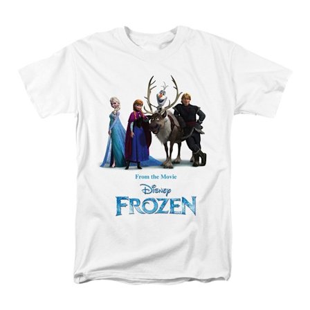 Frozen Dam/Damkaraktärer T-shirt S Vit
