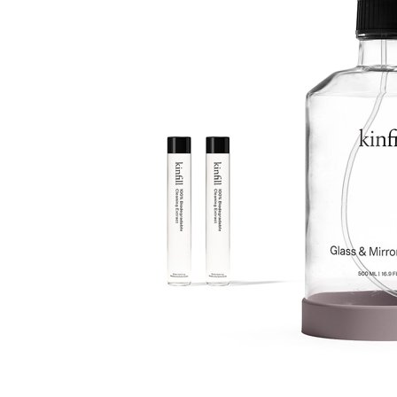 Kinfill Glass & Mirror Refills 2 x 12 ml, Tøj & Bolig, Husholdning, Rengøring