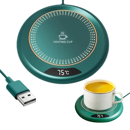 Kopvarmer, USB-kopvarmer, kaffekopvarmer, 20W smart USB-coastervarmer