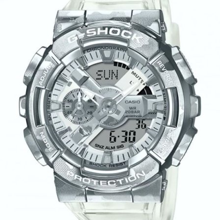 Montre - Casio - G-Shock GM-110SCM-1AER - Maastokuvio - Iskunkestävä - Automaattinen