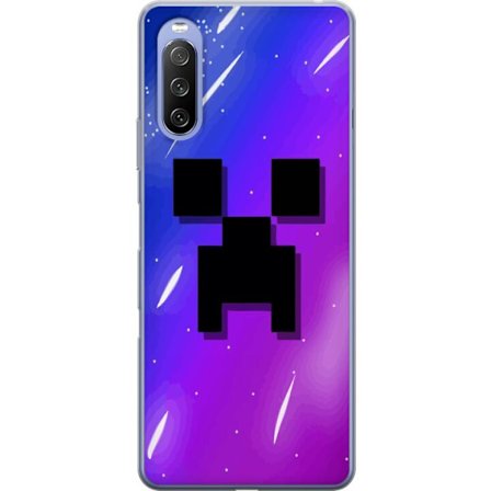 Yhteensopiva Puhelinkuori Sony Sony Xperia 10 III Minecraft