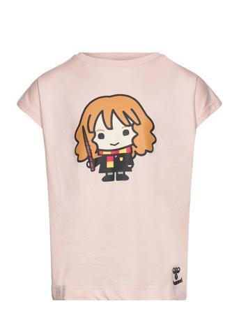 Hmlharry Potter T-Shirt T-shirts Short-sleeved Rosa Hummel*Betinget Tilbud