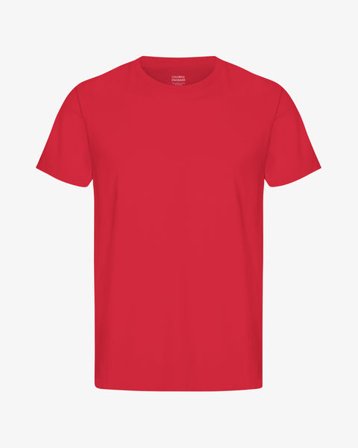 Classic Organic Tee - Scarlet Red - Male - XL