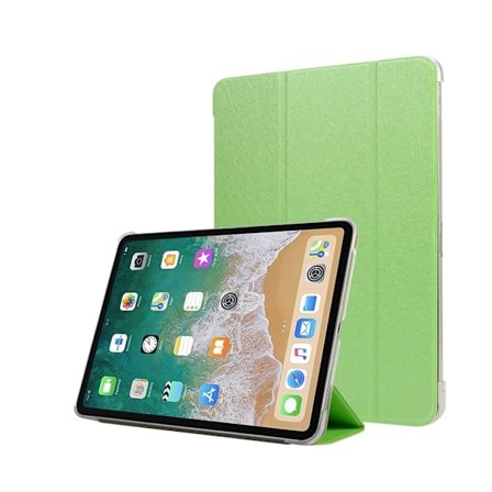 iPad Pro 11 inch (2018) vikbart syntetläder tablett skyddsfodral - Grön