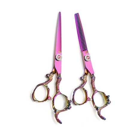 Profesjonelle sakser i rustfritt stål for frisører og hjemmebruk