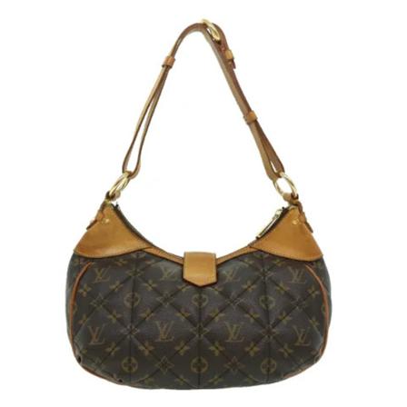 Louis Vuitton Vintage, Pre-owned Canvas louis-vuitton-bags Bruin, unisex, Maat:ONE Size