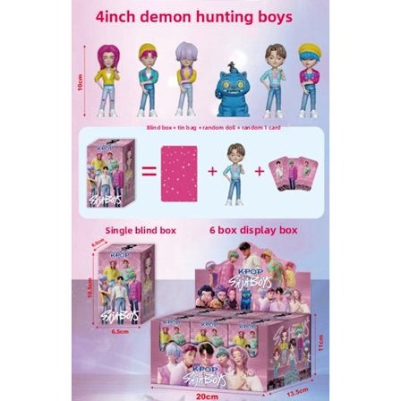 Djævle Jagt Herre Truppe Dame Truppe Dukker Håndlavet Legetøj 6 Gaveæsker