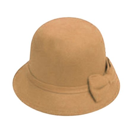Kvinder Vintage Retro Hat Efterår Vinter Varm Hat KHAKI