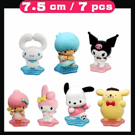 #2 SANRIO Leker My Melody Dukker Kawaii Figur Blindboks Hjemmedekorasjon Japansk Søt Julegave Anime Tegneserie Samling
