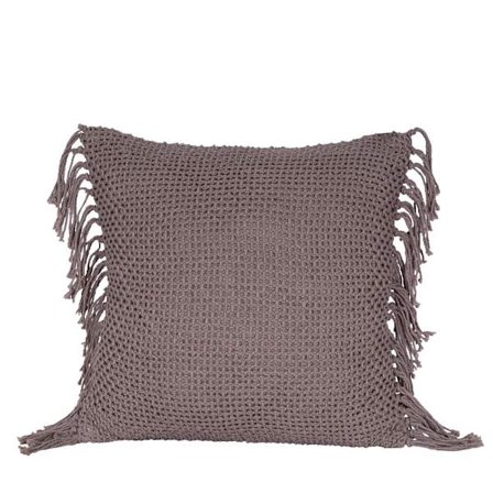 Tummanharmaa polyesterityyny, 45x45 cm